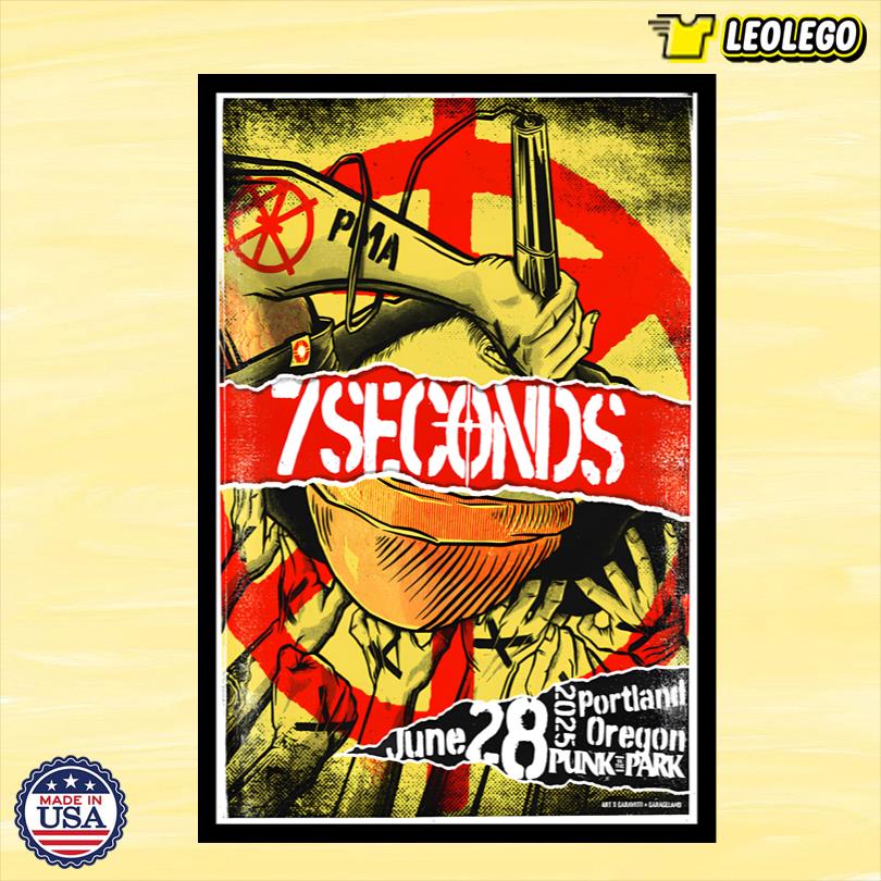 7Seconds June 28 2025 Portland, OR Event Poster