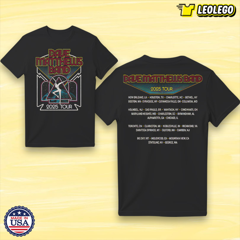 Dave Matthews Band 2025 Event Shirt