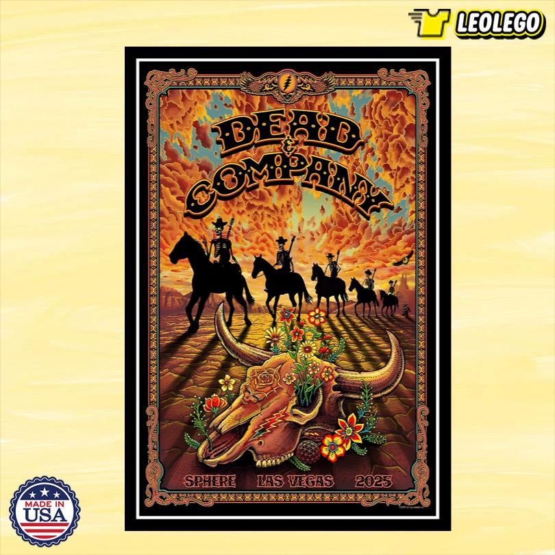 Dead And Company Phere Lavegas Event 2025 Poster