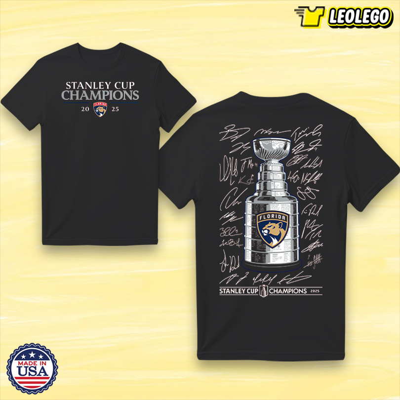 Florida Panthers 2025 Stanley Cup Champions Limited Shirt