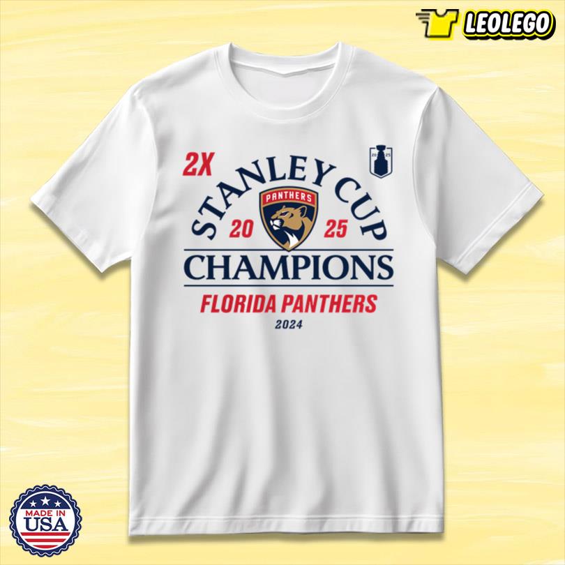 Florida Panthers Stanley Cup Champions 2024-2025 T-Shirt