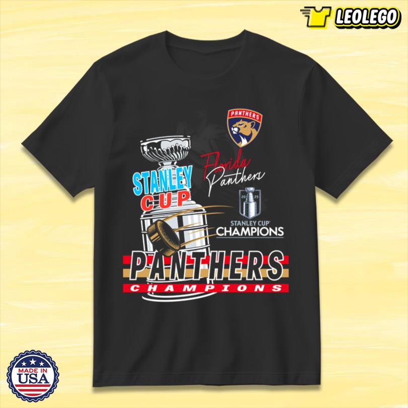 Florida Panthers Stanley Cup Champions Raise The Cup 2025 Hot T-Shirt