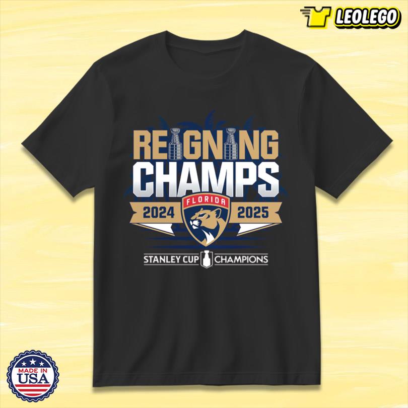 Florida Panthers Stanley Cup Reigning Champions Parade 2024-2025 T-Shirt