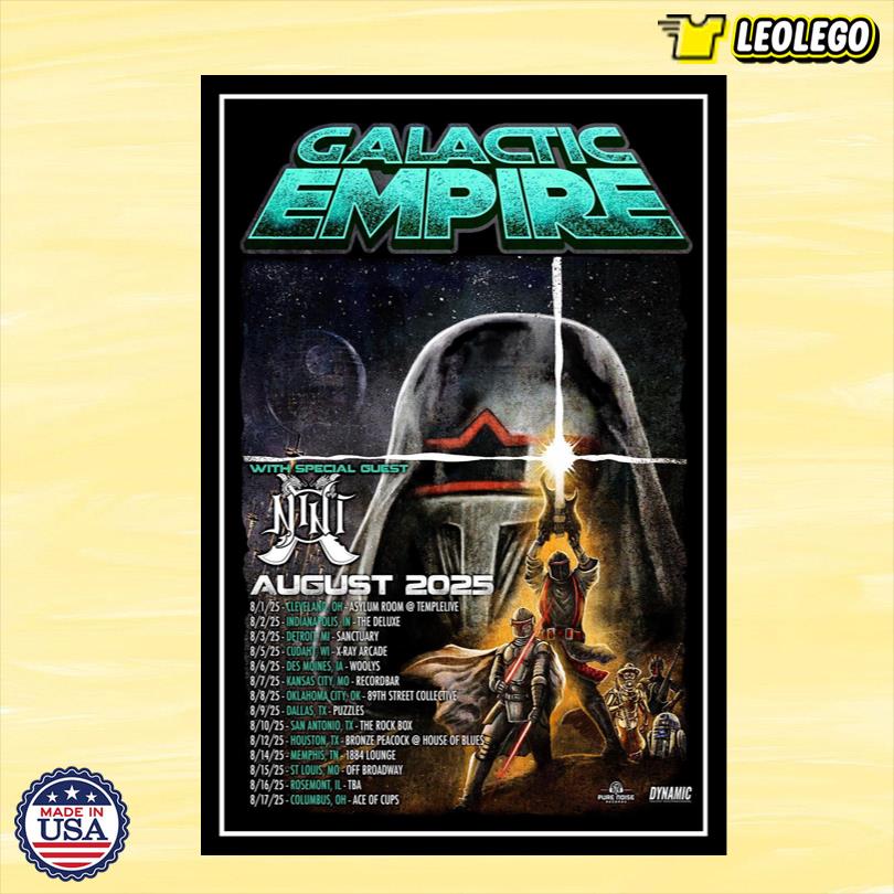 Galactic Empire August 2025 Concert Poster