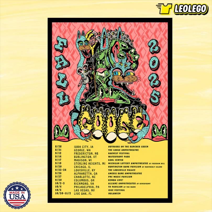 Goose Fall Tour 2025 Limited Poster