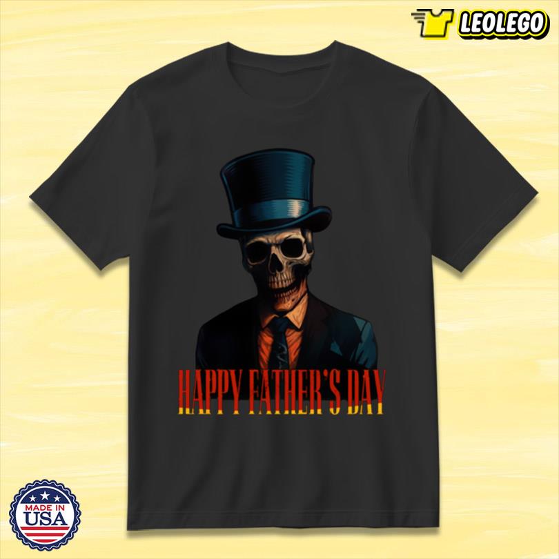 Guns N Roses Happy Father’s Day Clothing Tee