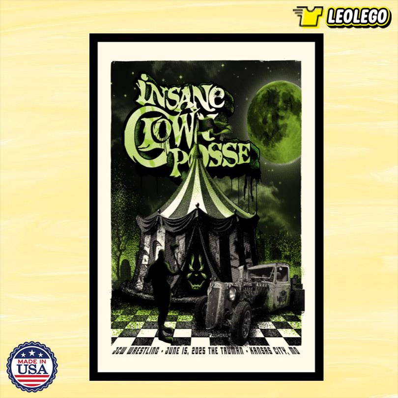 Insane Clown Posse Kansas City, MO June 15 2025 Event Poster