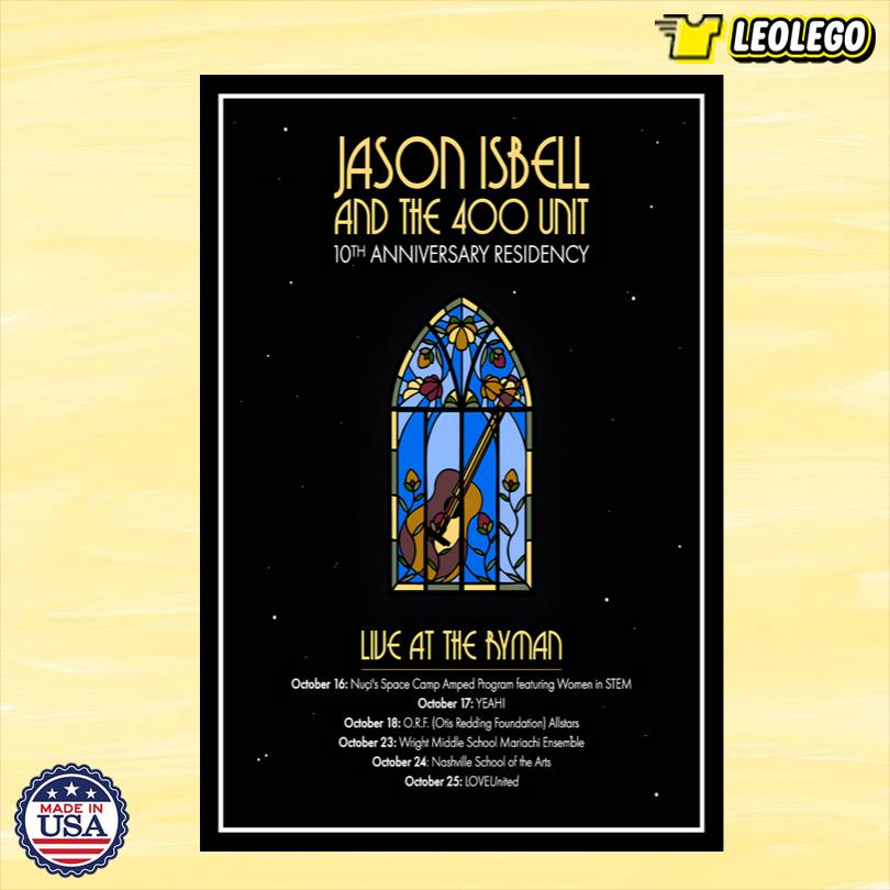 Jason Isbell And The 400 Unit’s Live At The Byman 2025 Limited Poster
