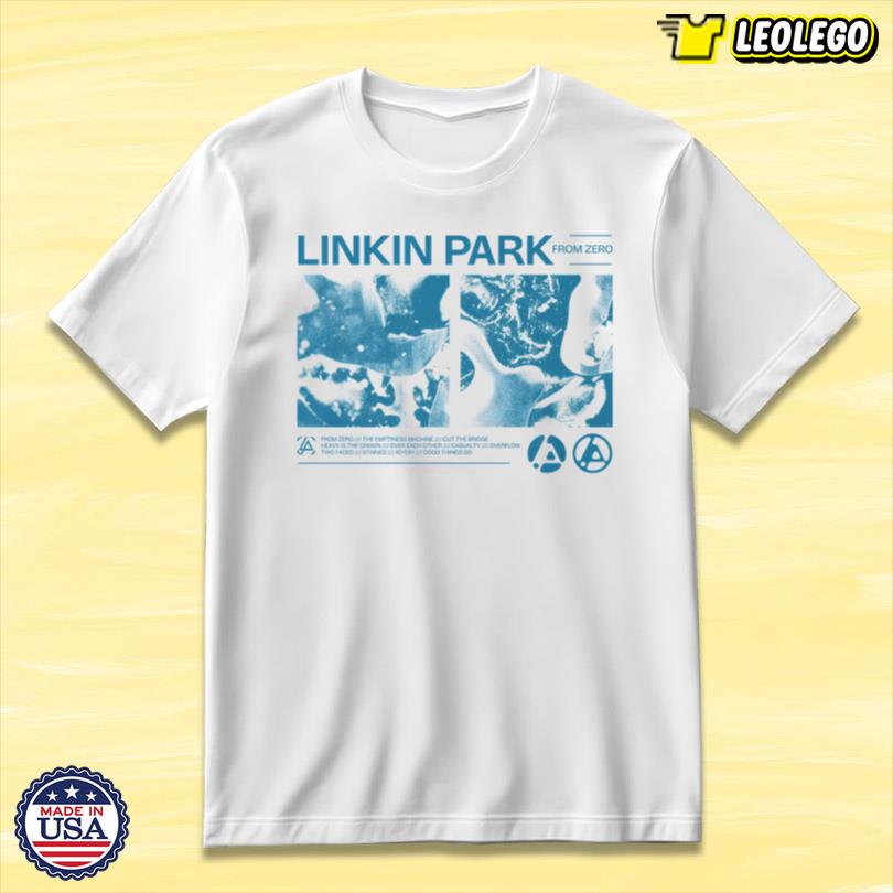 Linkin Park From Zero Tracks New 2025 Tee