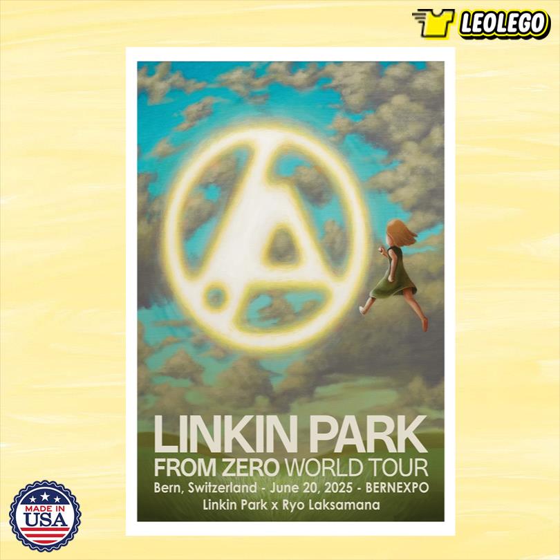 Linkin Park June 20 2025 Bernexpo Bern, Switzerland New Poster