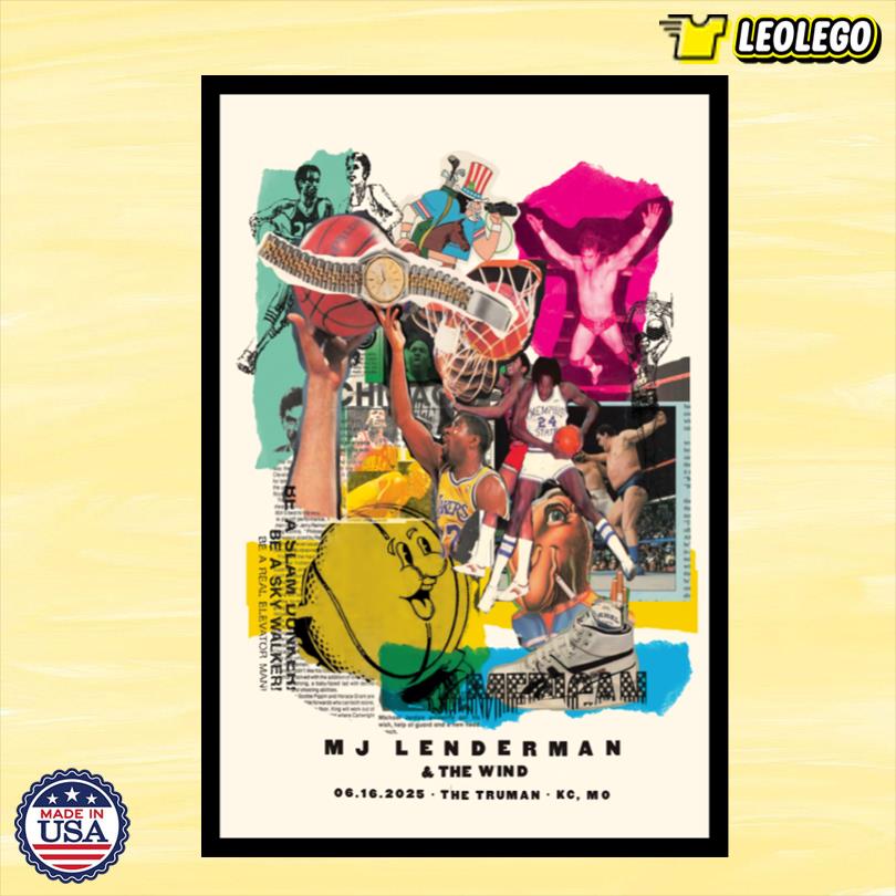 MJ Lenderman & The Wind The Truman June 16 2025 Kansas City, MO Event Poster