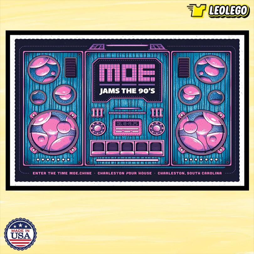 Moe Charleston, SC June 18-19 2025 Event Poster
