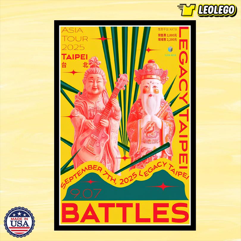 Poster Battles Asia Tour 2025 Taipei Limited