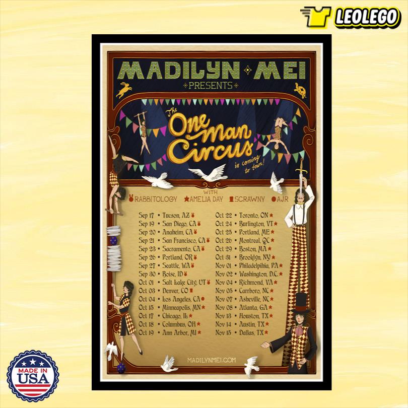 Poster Madilyn Mei The One Man Circus In Coming To Tour 2025