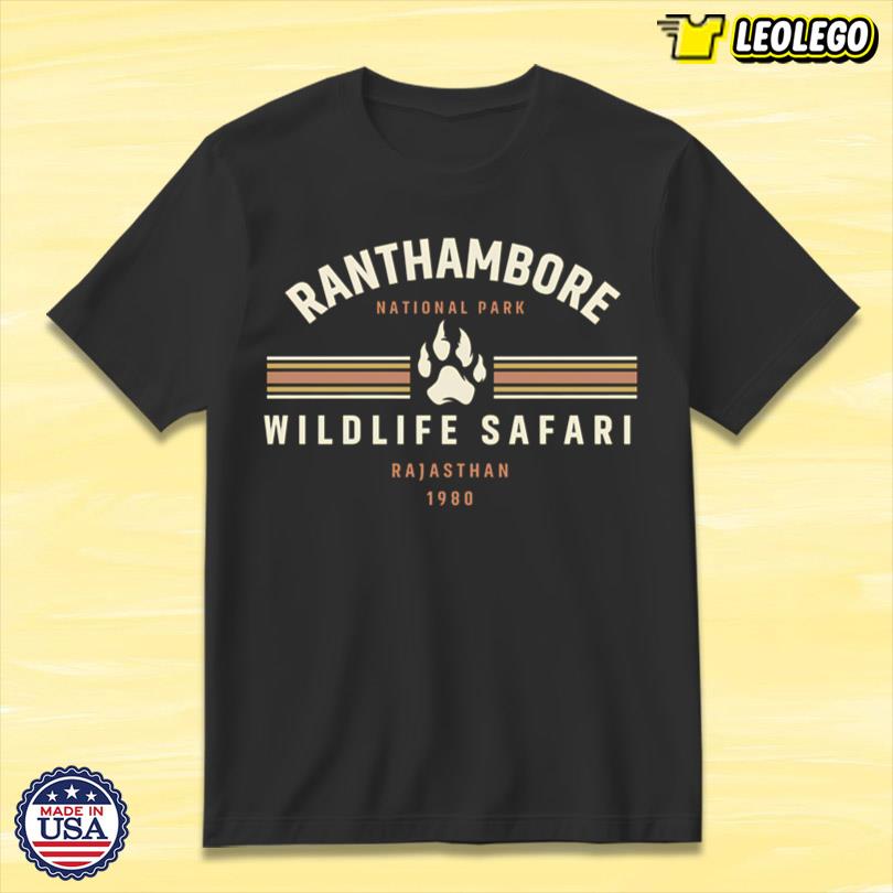 Printing Near Me Ranthambore National Park Wildlife Safari Tshirt
