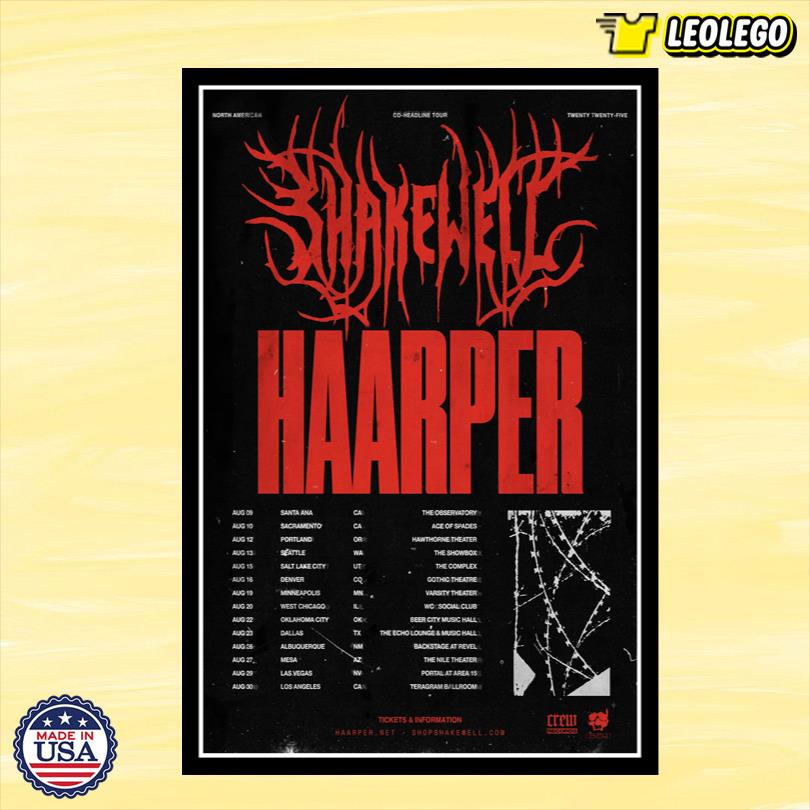 Shakewell North American 2025 Event Poster