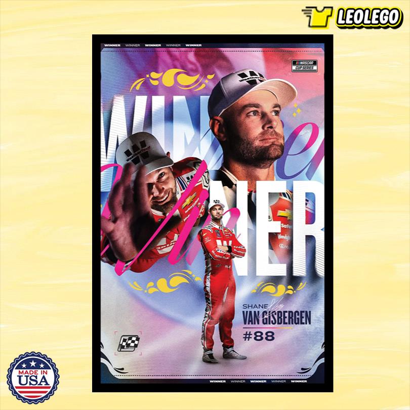 Shane Van Gisbergen Nascar Cup Series Race Mexico City 2025 Poster
