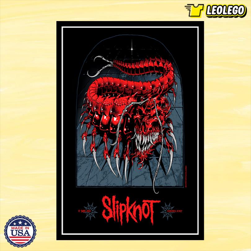 Slipknot Show June 17 2025 Piazza Ariostea Ferrara, Italy Poster